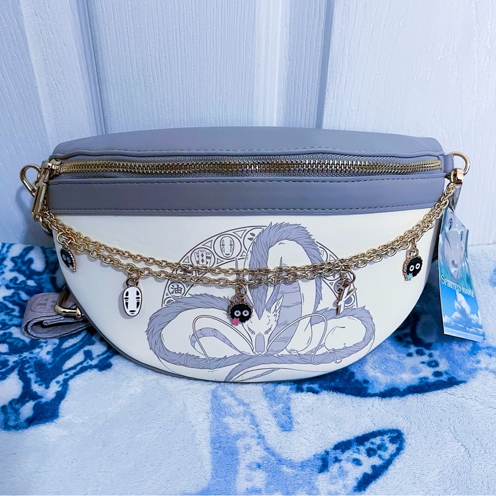 NWT 🐉 Our Universe Studio Ghibli Spirited Away Dragon Haku Fanny Pack